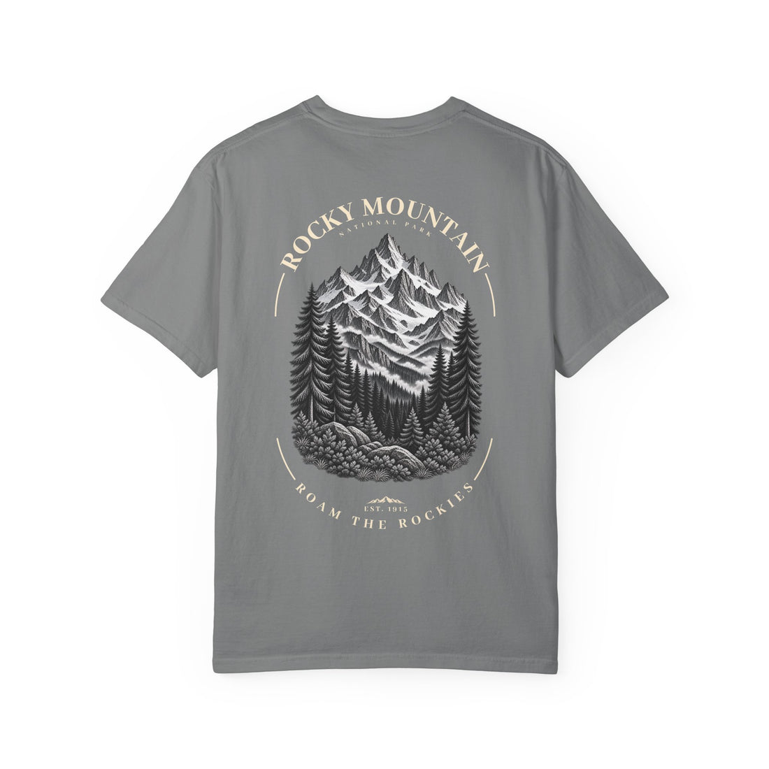 Rocky Mountain National Park Mountain Range Graphic T-Shirt