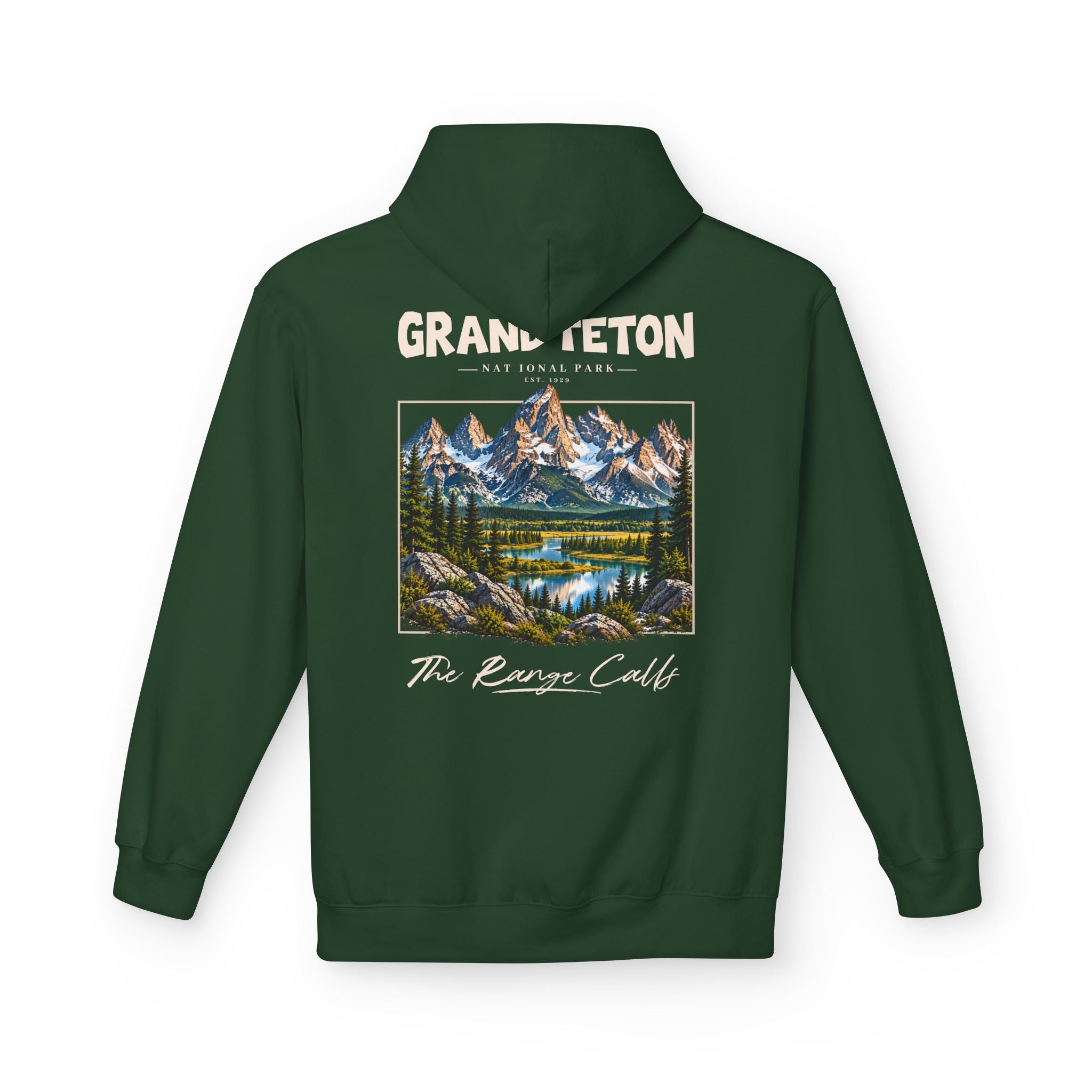 Grand Teton National Park Teton Peaks Graphic hoodie
