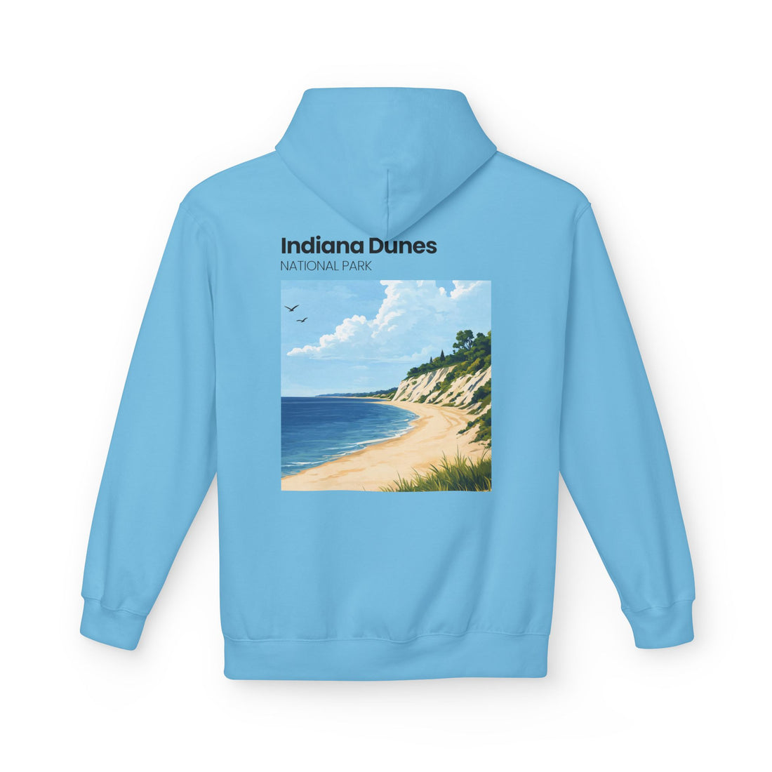 Indiana Dunes National Park Beach Hoodie | Vintage Travel Scenic Sweatshirt