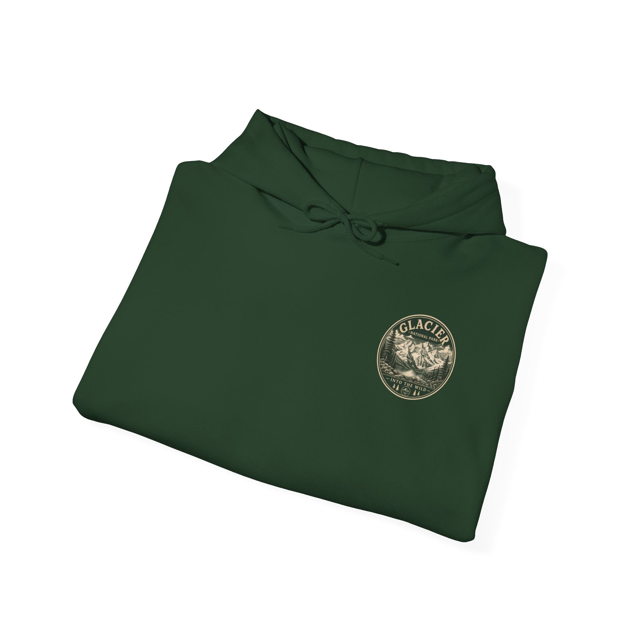 Glacier National Park Snowy Peaks Hoodie1