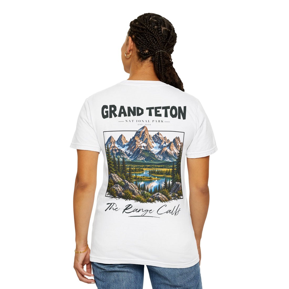 Grand Teton National Park Teton Peaks Graphic T-Shirt