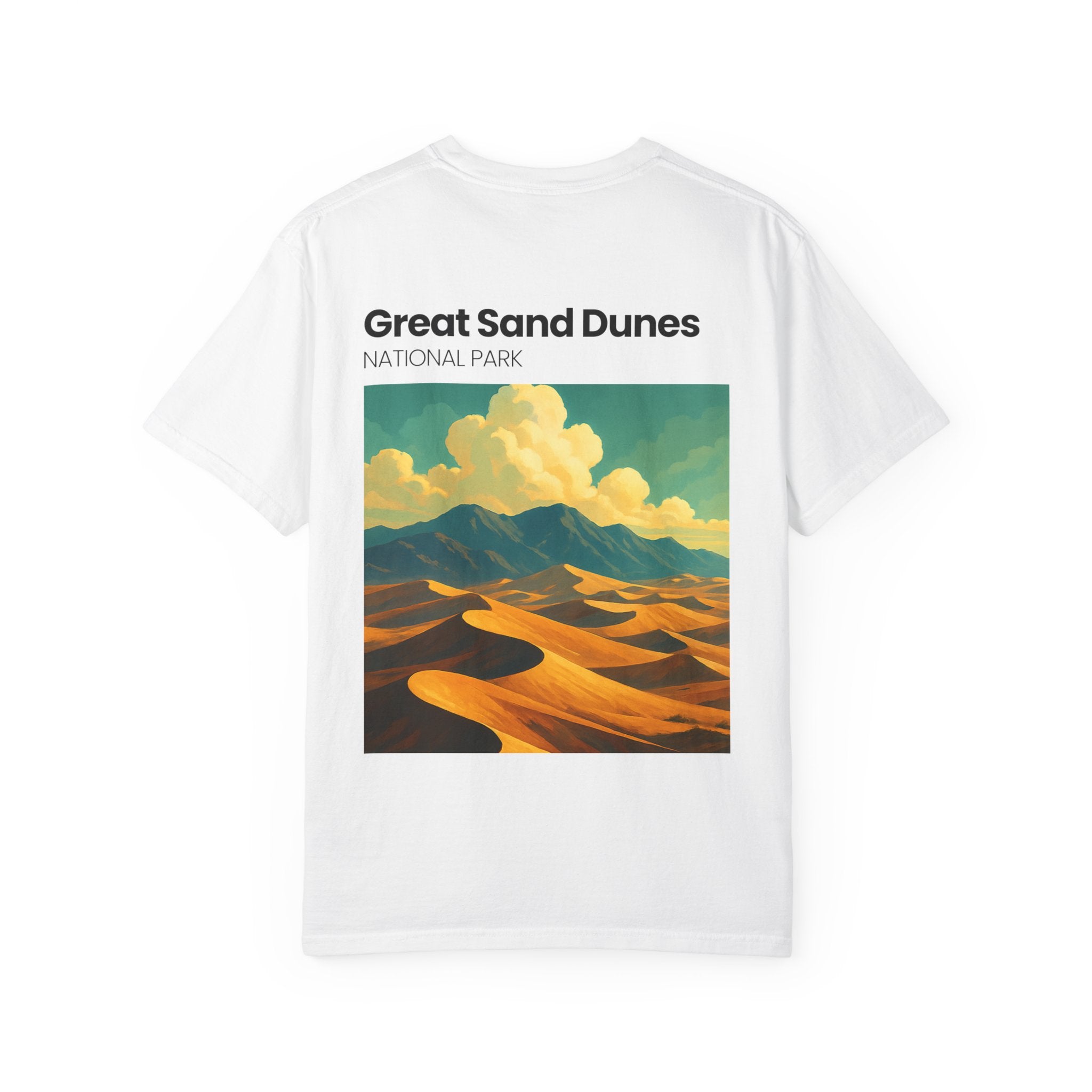Great Sand Dunes National Park Poster T-Shirt | Desert Dunes Graphic Tee