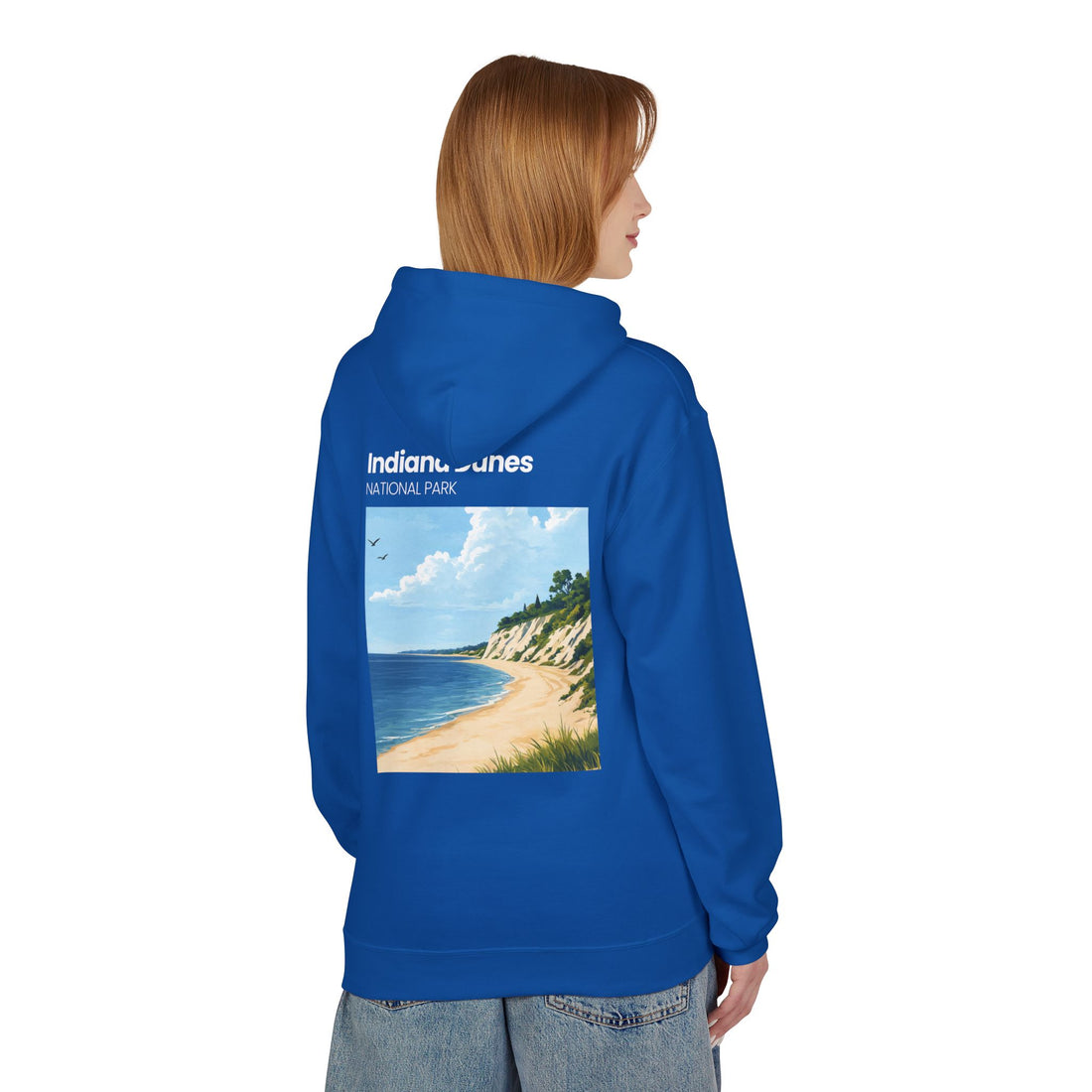 Indiana Dunes National Park Beach Hoodie | Vintage Travel Scenic Sweatshirt