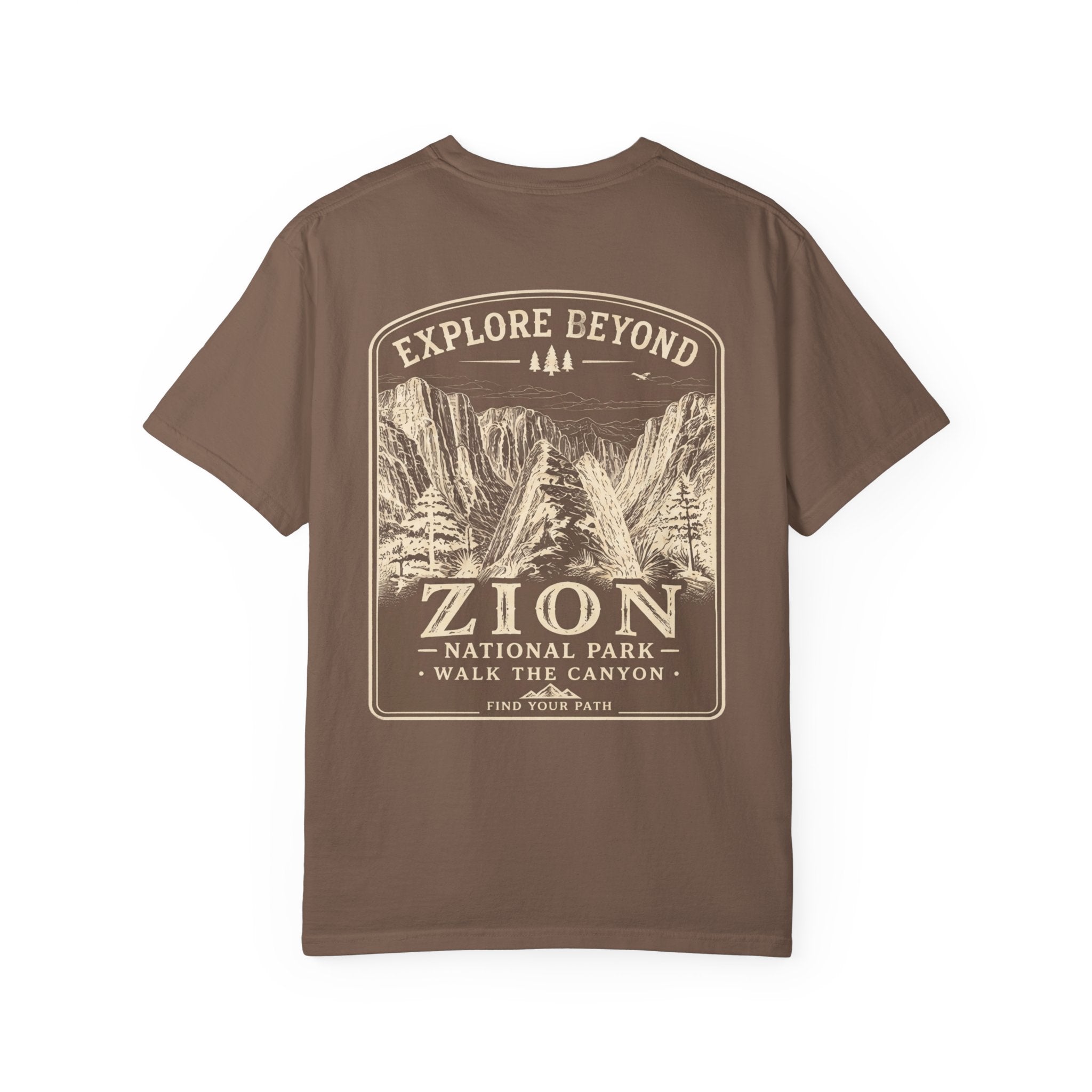 Angels Landing Zion National Park Vintage Graphic T-Shirt
