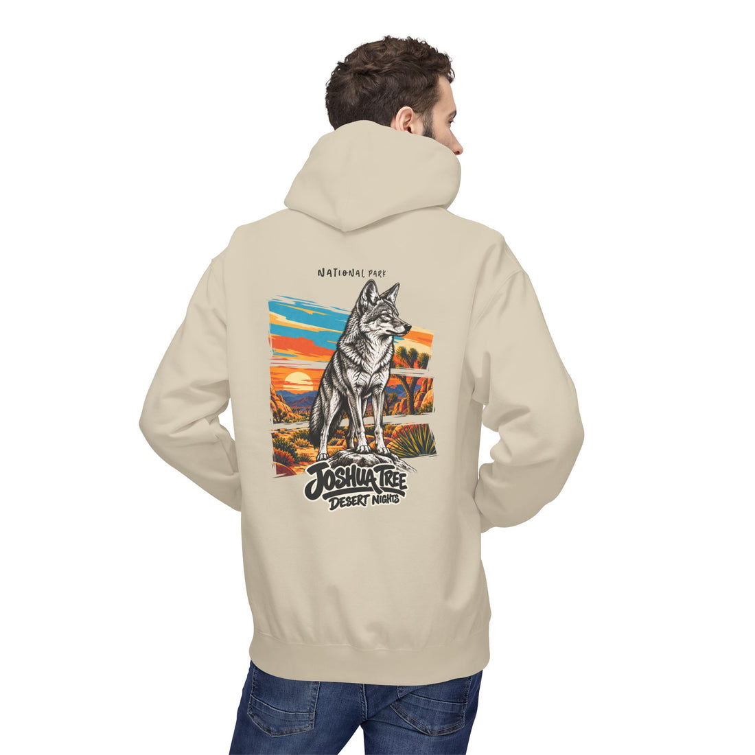 Joshua Tree National Park – Coyote Graphic Hoodie