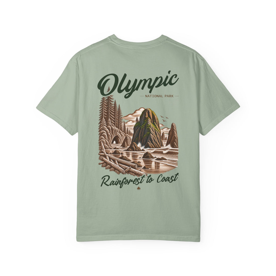 Olympic National Park Sea Stacks Graphic T-Shirt