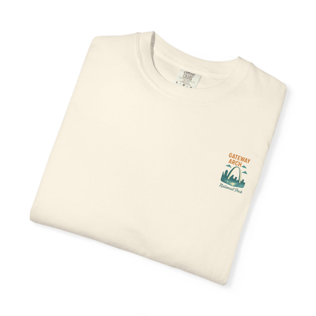 Gateway Arch National Park T-Shirt | St. Louis Skyline Sunset