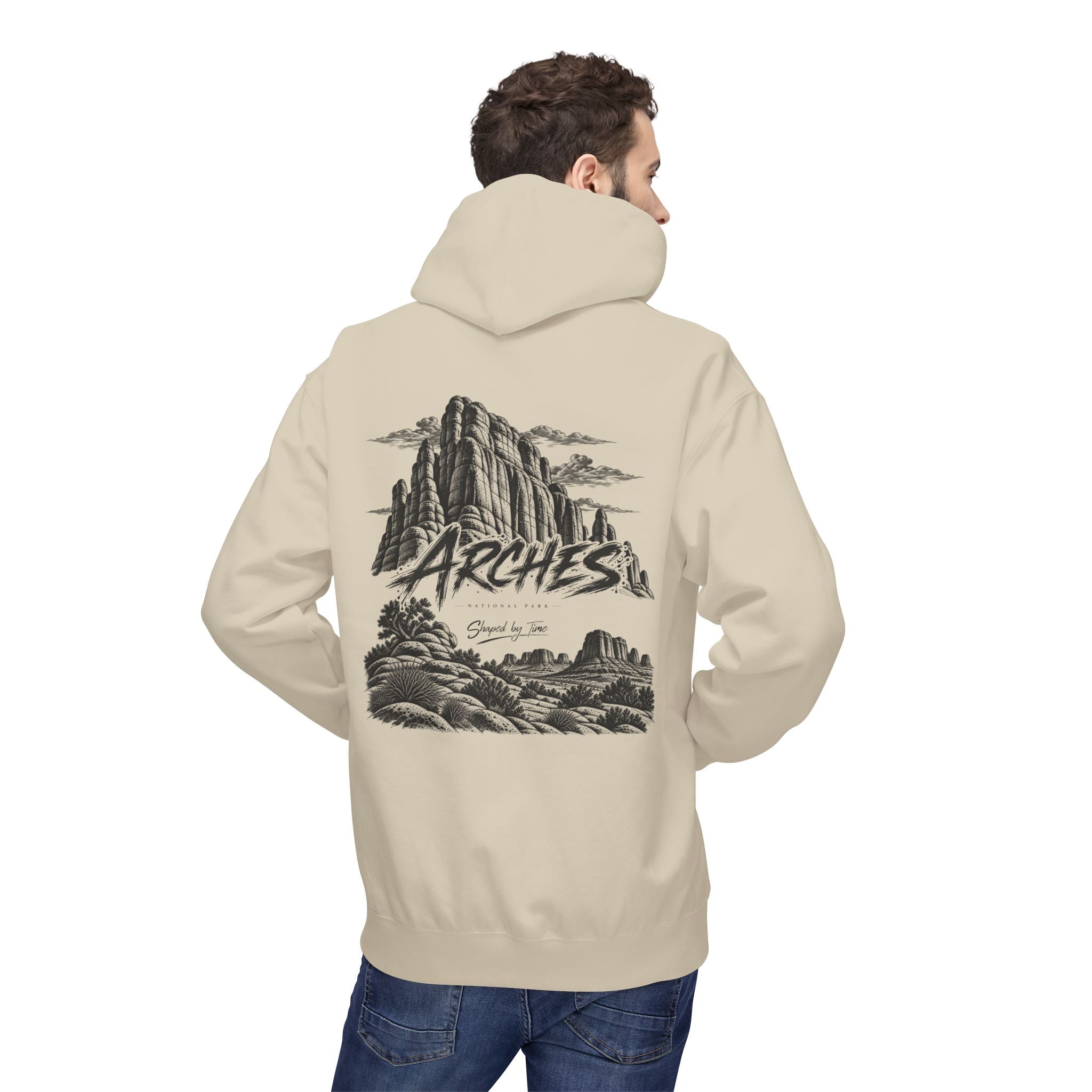 Arches National Park Red Rock Graphic Hoodie