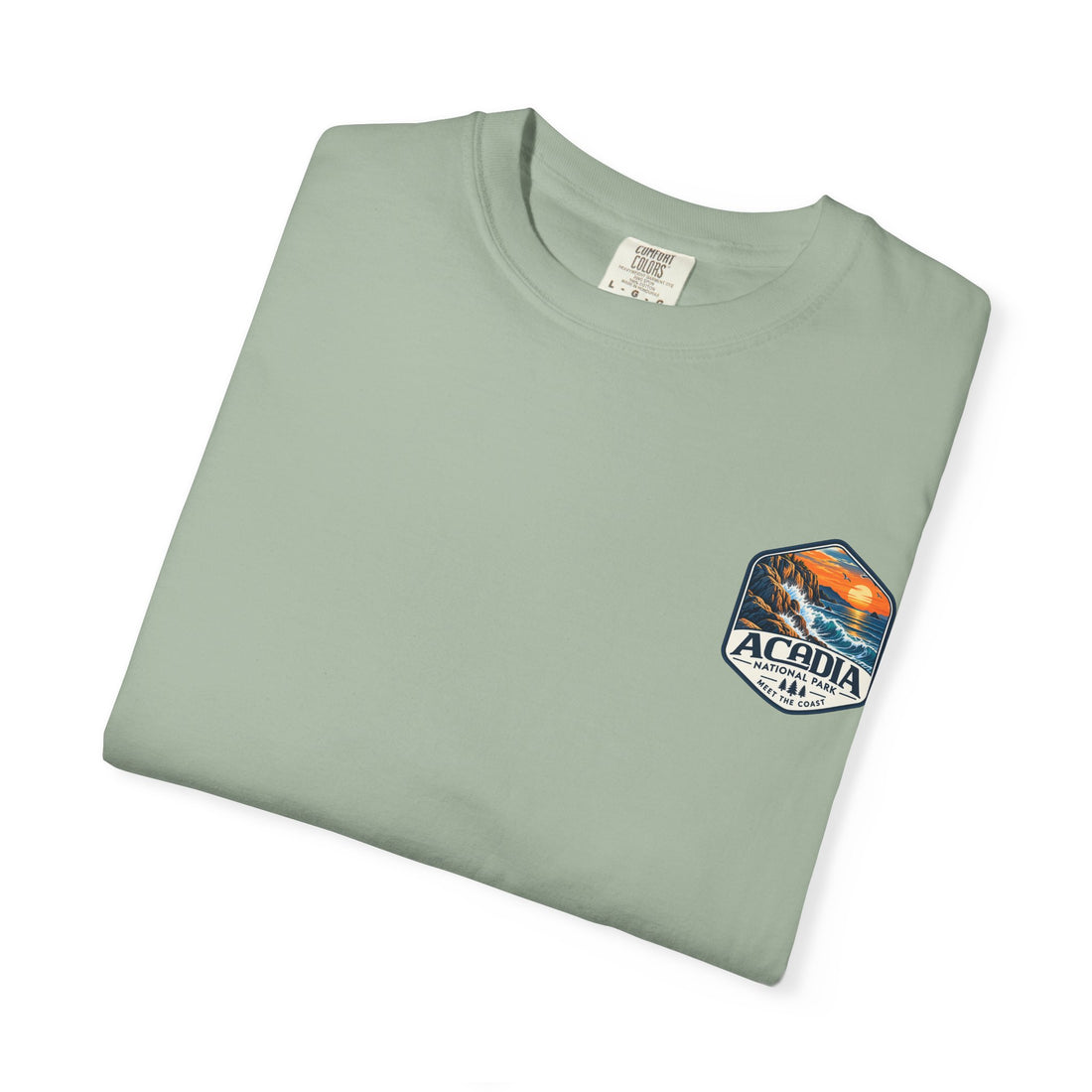 Acadia National Park Rocky Coast Graphic T-Shirt