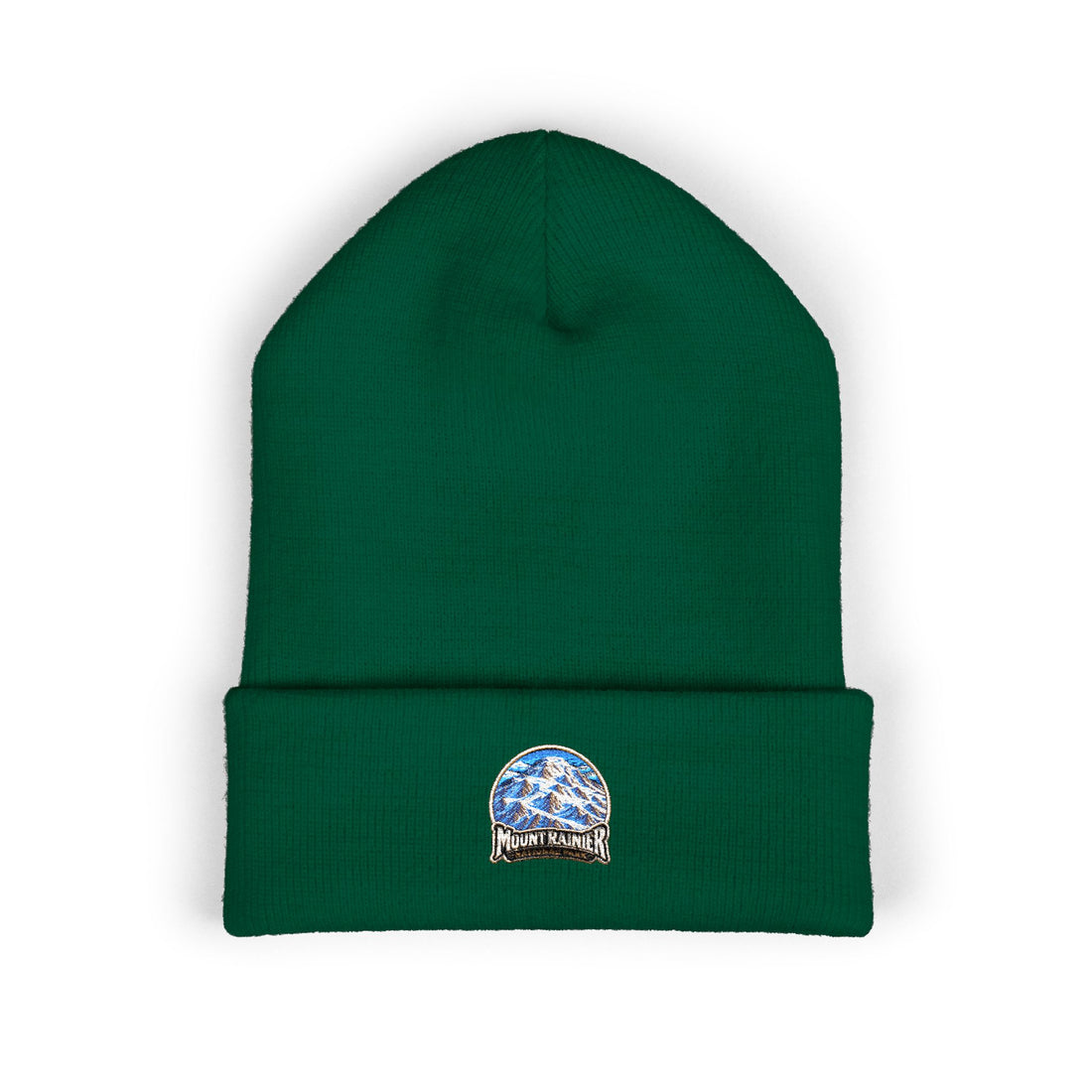 Mount Rainier National Park – Rainier Peak Round Patch Beanie