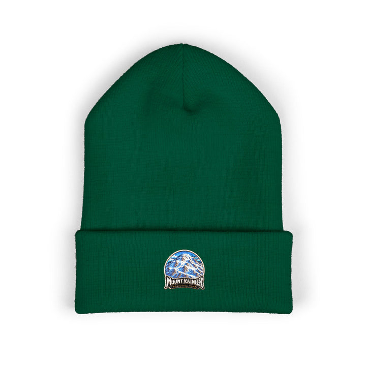 Mount Rainier National Park – Rainier Peak Round Patch Beanie