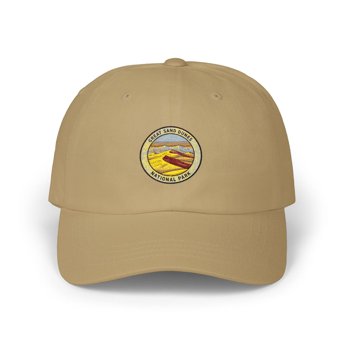 Yellow Mesa Landscape Dad Cap | National Park Patch Embroidery