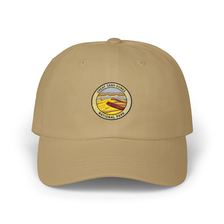 Yellow Mesa Landscape Dad Cap | National Park Patch Embroidery