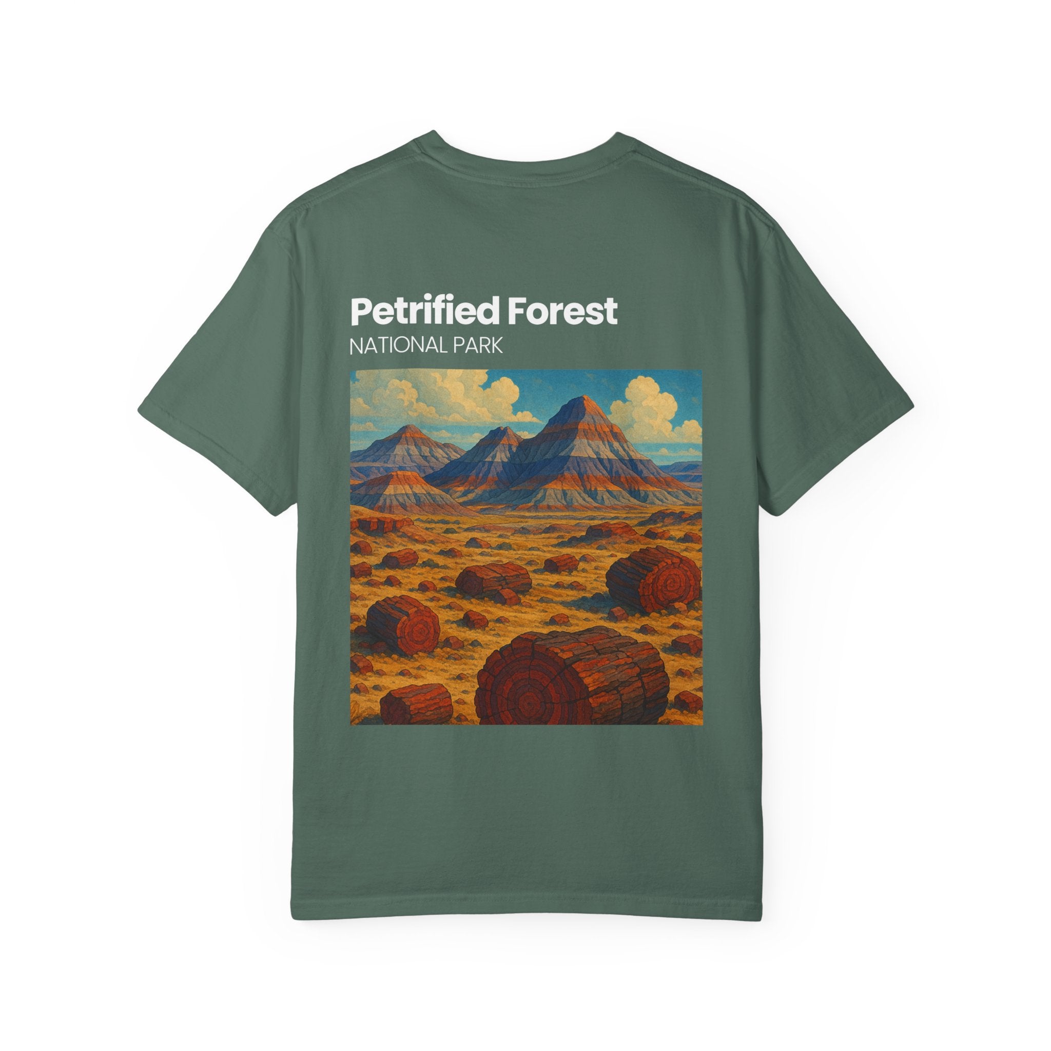 Petrified Forest National Park Poster T-shirt | Vintage Landscape Print