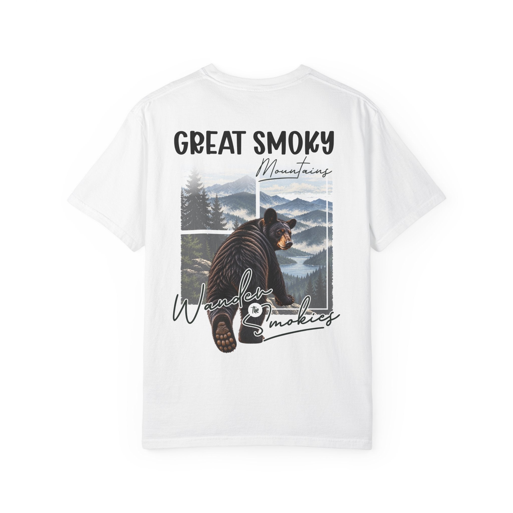 Great Smoky Mountains Black Bear Graphic T-Shirt