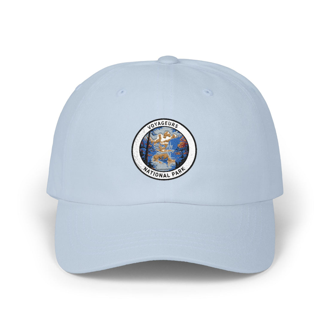 Voyageurs Yellowstone National Park Patch Dad Cap | Embroidered Logo Hat