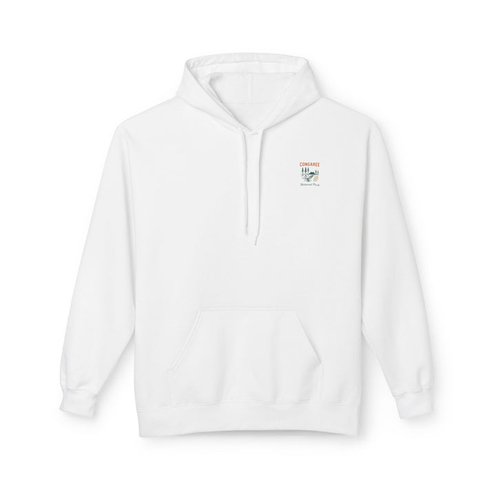 Congaree National Park Forest Scene Hoodie | Scenic Tree Landscape Pullover