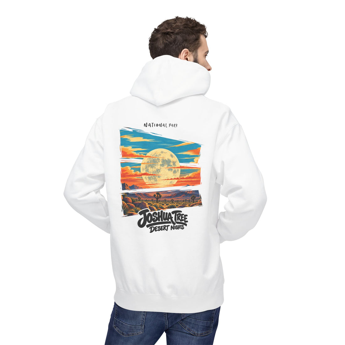 Joshua Tree National Park – Moon Graphic Hoodie