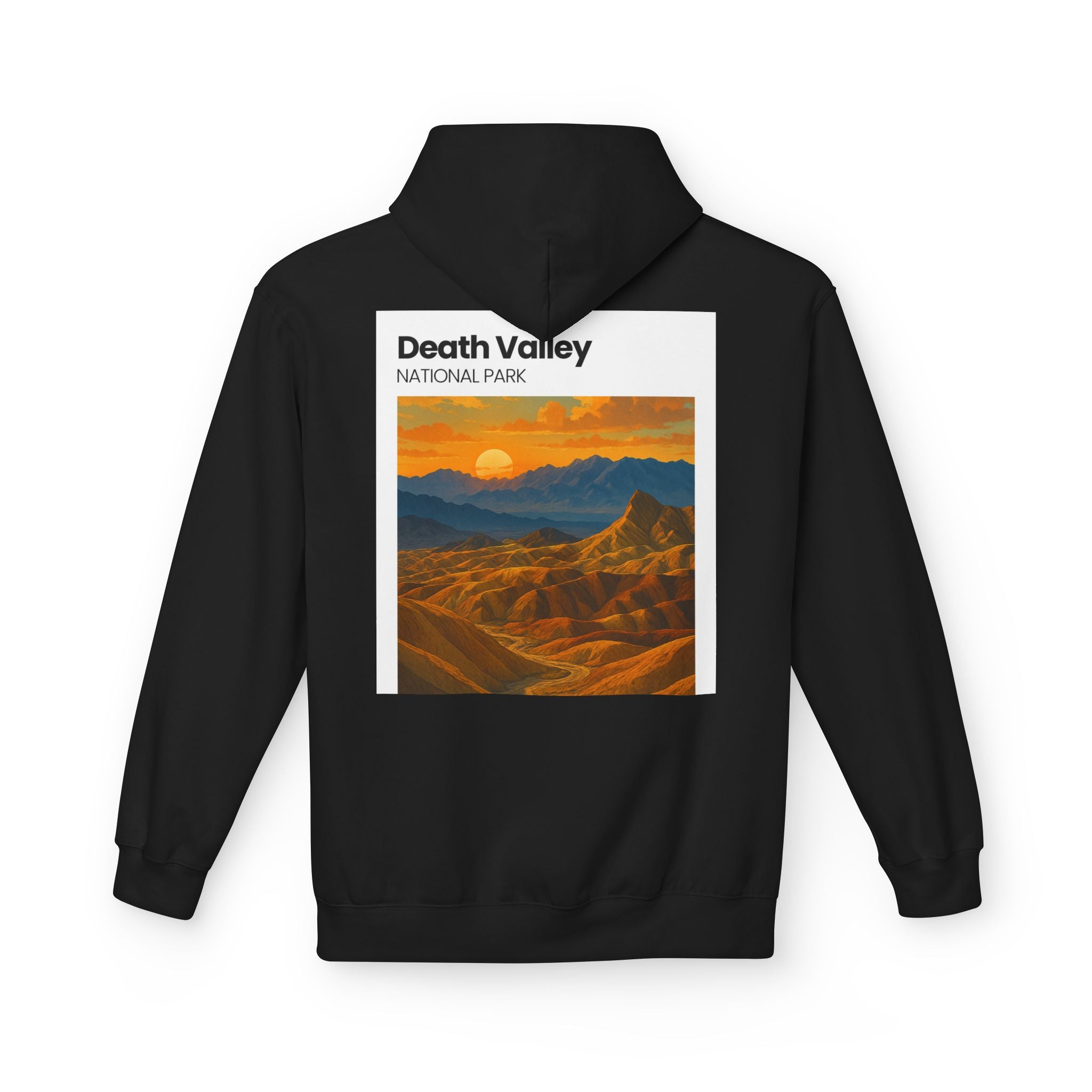 Death Valley Sunset Hoodie | National Park Landscape Pullover