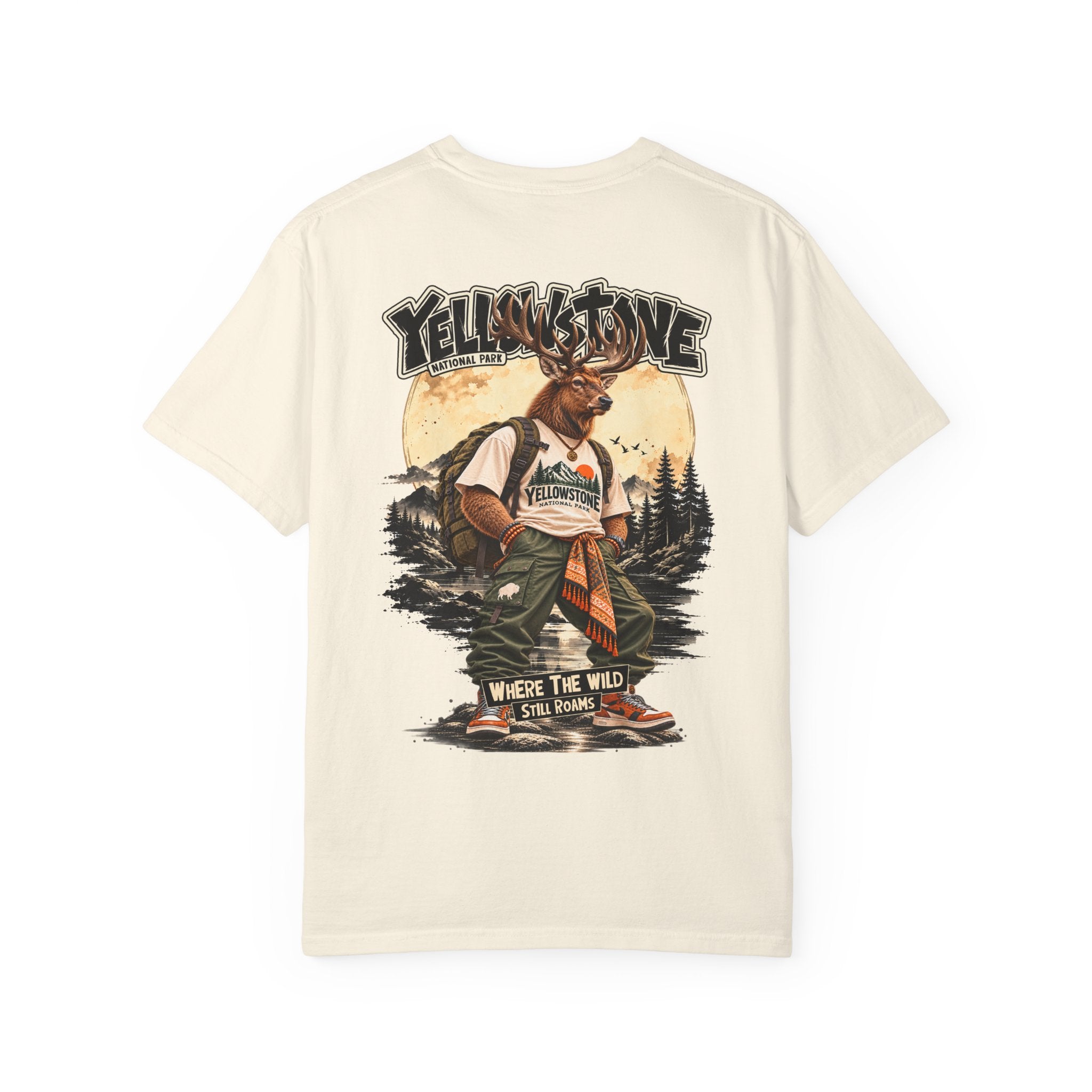 Yellowstone Elk – Where the Wild Still Roams T-Shirt