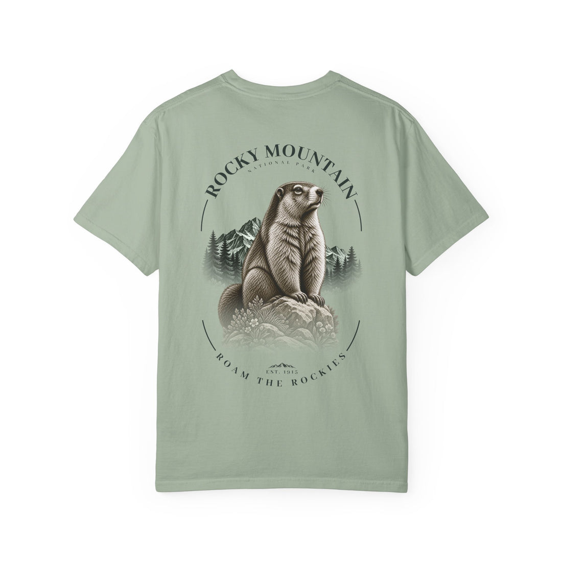Rocky Mountain National Park Marmot Graphic T-Shirt