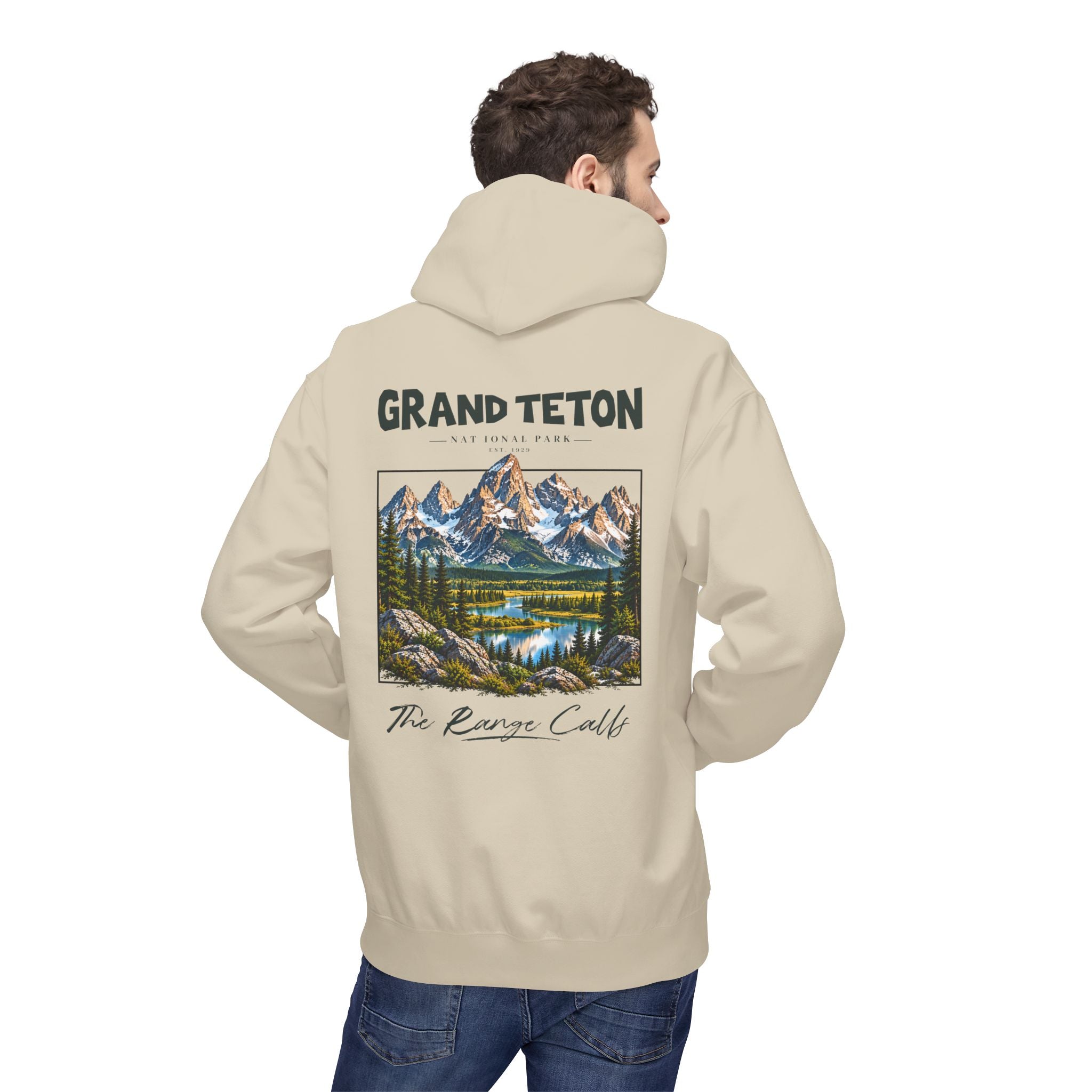 Grand Teton National Park Teton Peaks Graphic hoodie