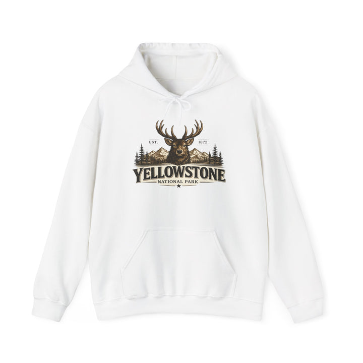Yellowstone Elk Hoodie – Where the Wild Still Roams