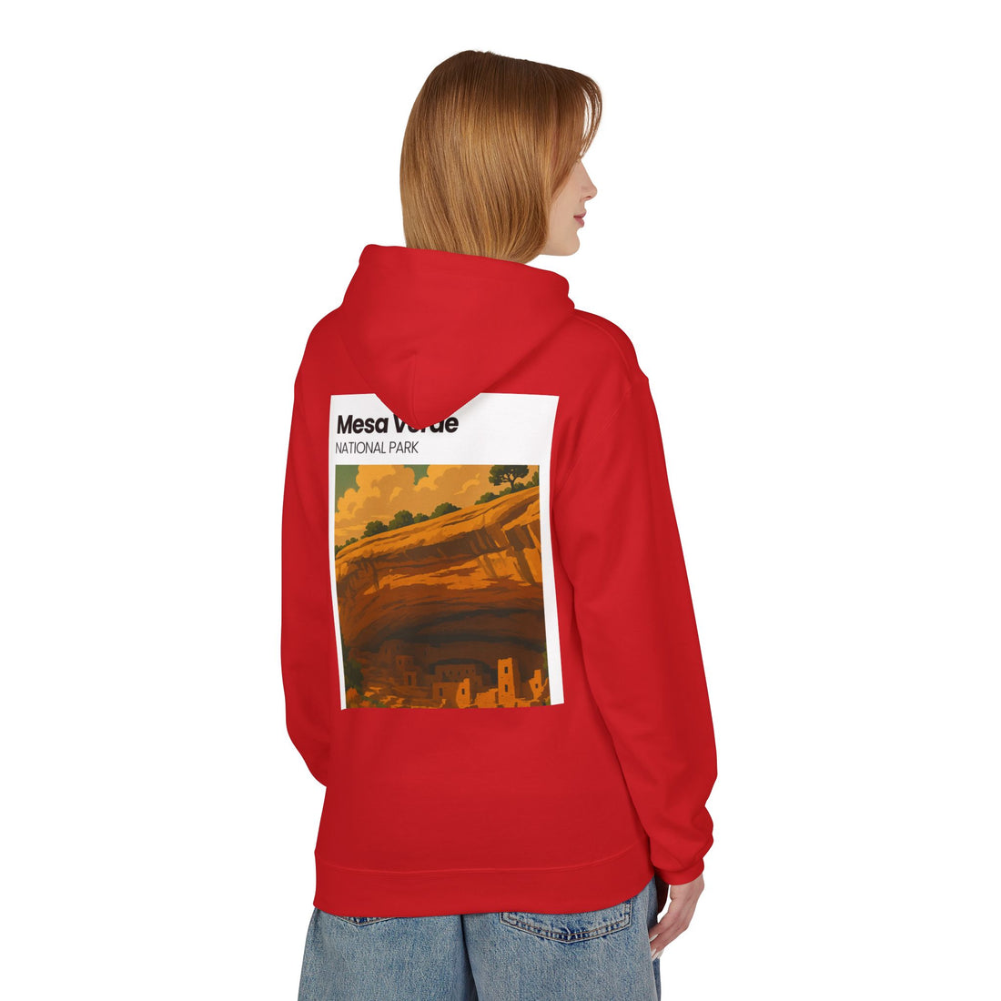 Mesa Verde National Park Hoodie | Cliff Dwelling Landscape Print