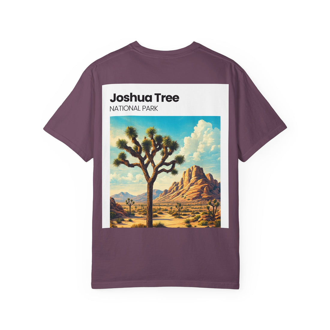 Joshua Tree National Park Vintage Landscape T-Shirt | Desert Scene Tee