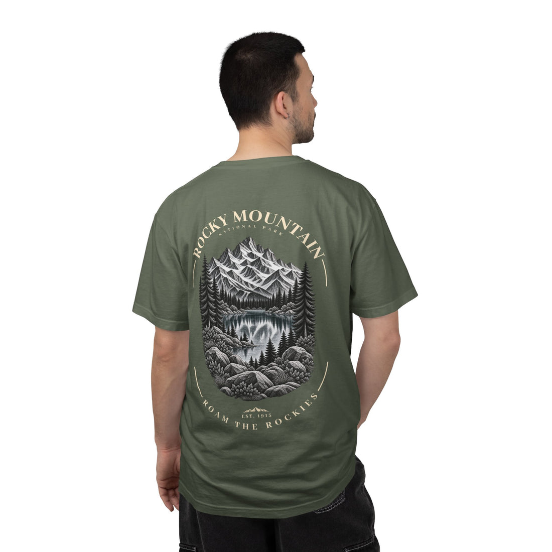 Rocky Mountain National Park Alpine Lake Graphic T-Shirt