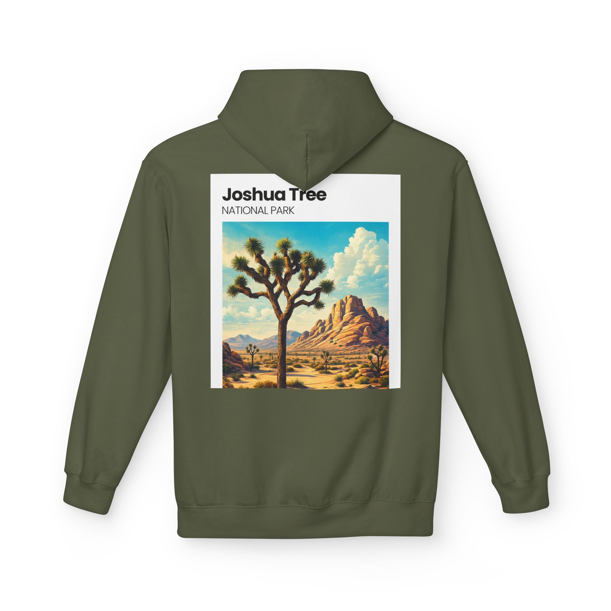Joshua Tree National Park Hoodie | Vintage Desert Landscape