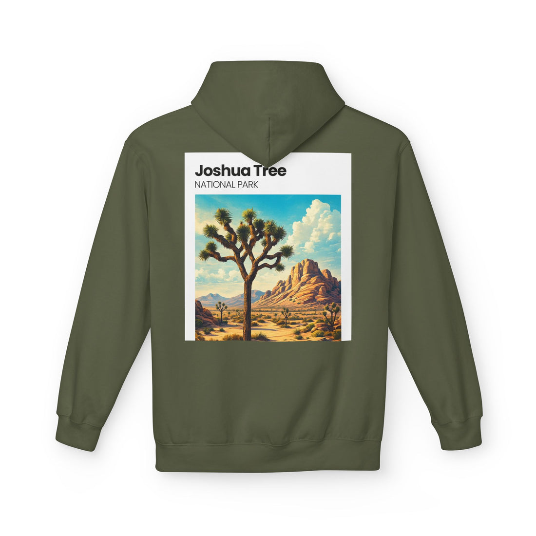 Joshua Tree National Park Hoodie | Vintage Desert Landscape