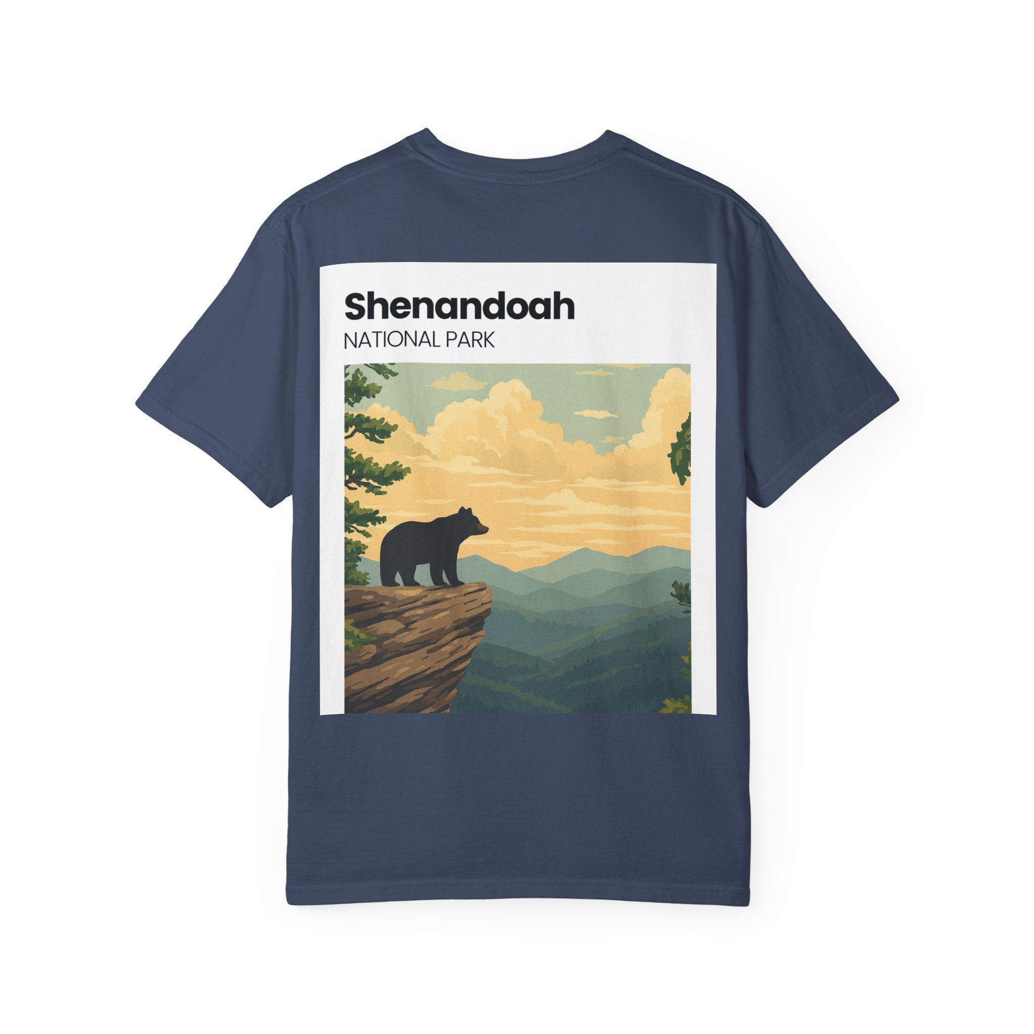 Shenandoah National Park Bear Graphic T-Shirt | Scenic Nature Design