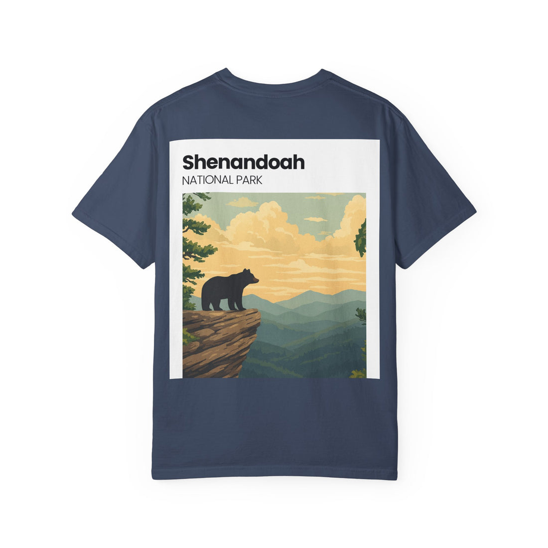 Shenandoah National Park Bear Graphic T-Shirt | Scenic Nature Design