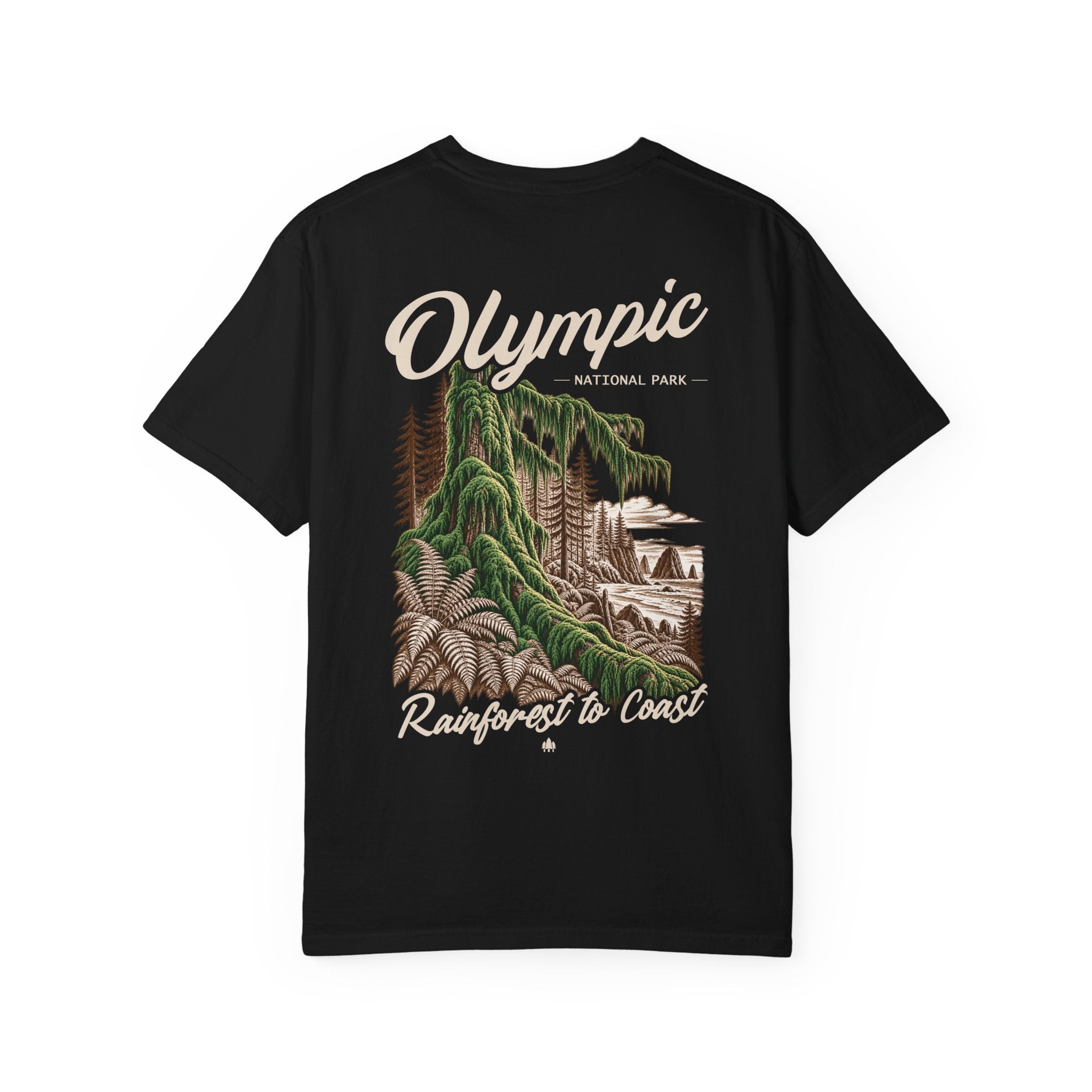 Olympic National Park Hoh rainforest Graphic T-Shirt