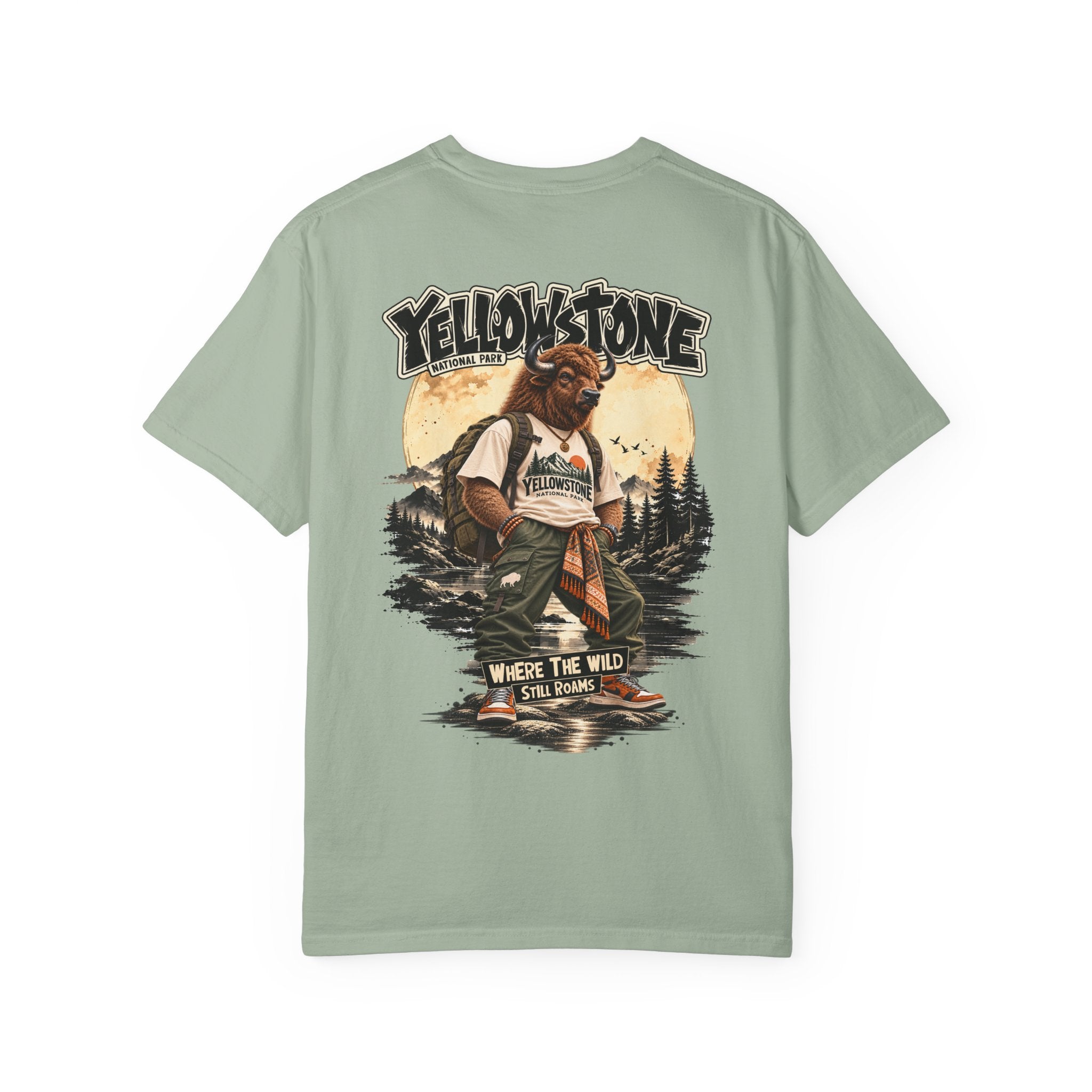 Yellowstone Bison – Where the Wild Still Roams T-Shirt