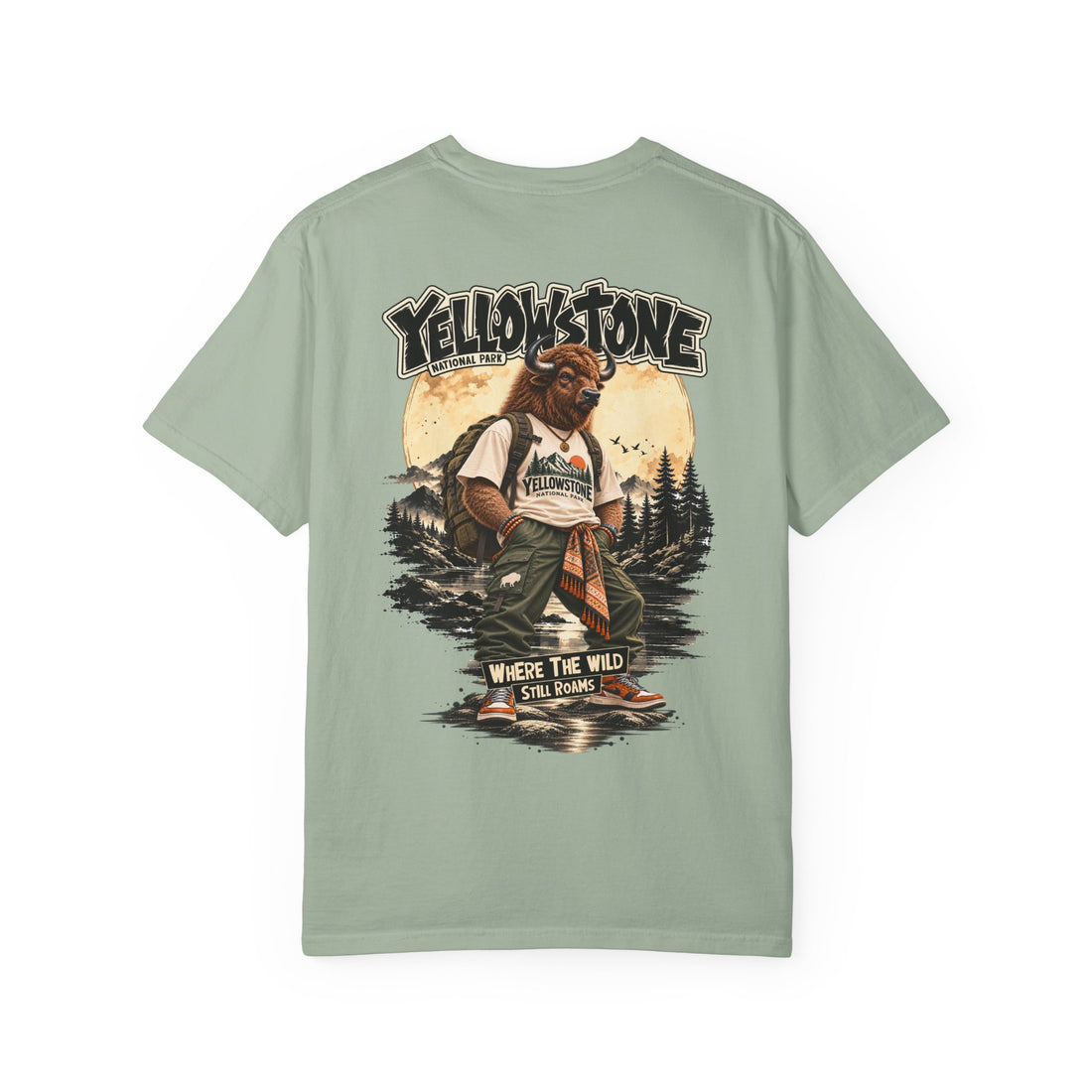 Yellowstone Bison – Where the Wild Still Roams T-Shirt