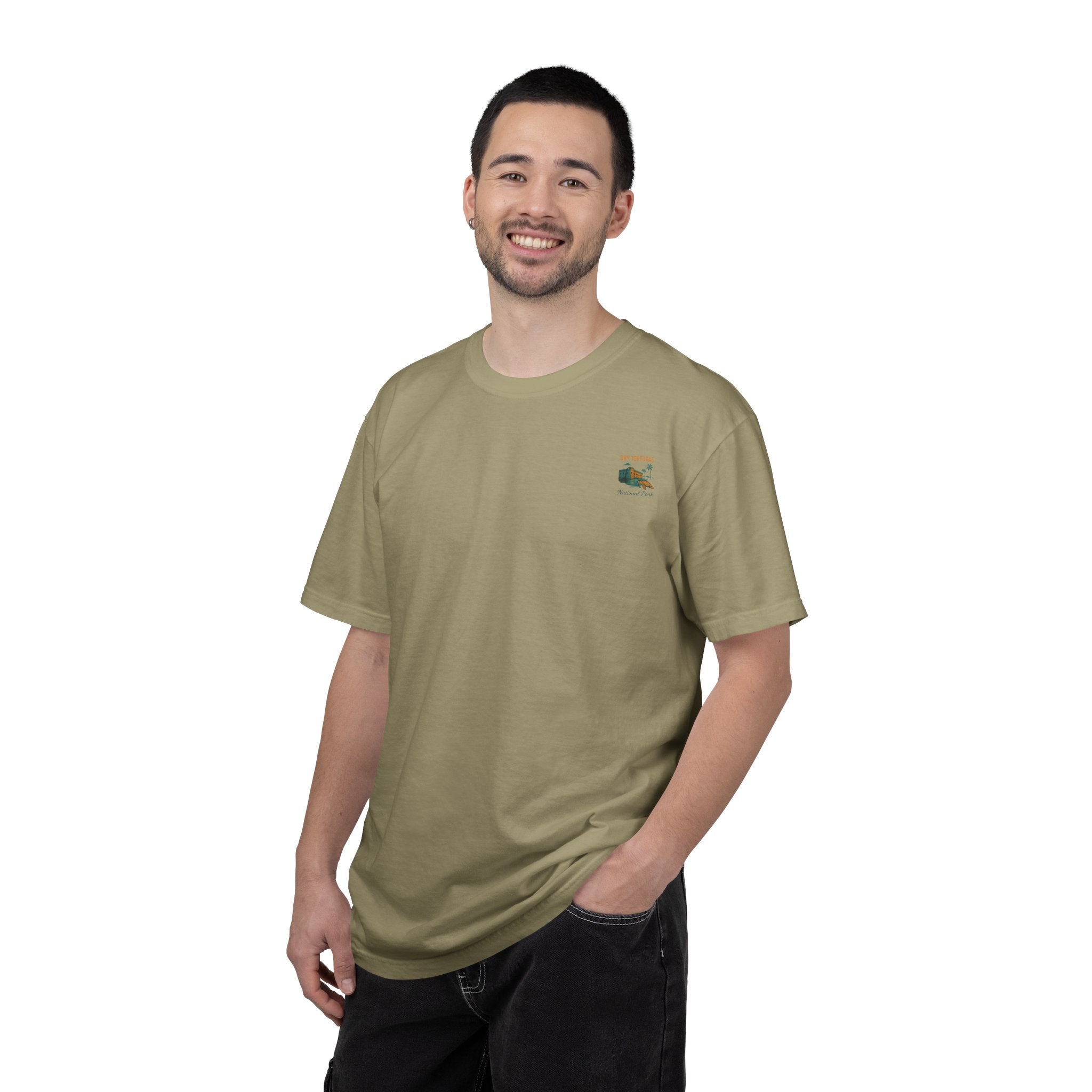 Dry Tortugas National Park Poster T-shirt | Vintage Fort Illustration
