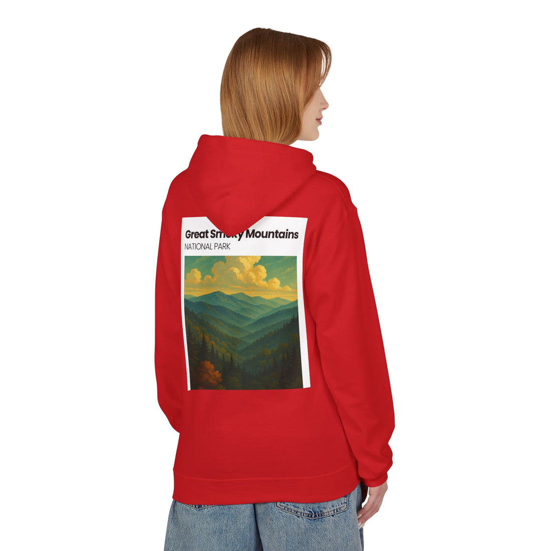 Great Smoky Mountains landscape hoodie | National Park pullover