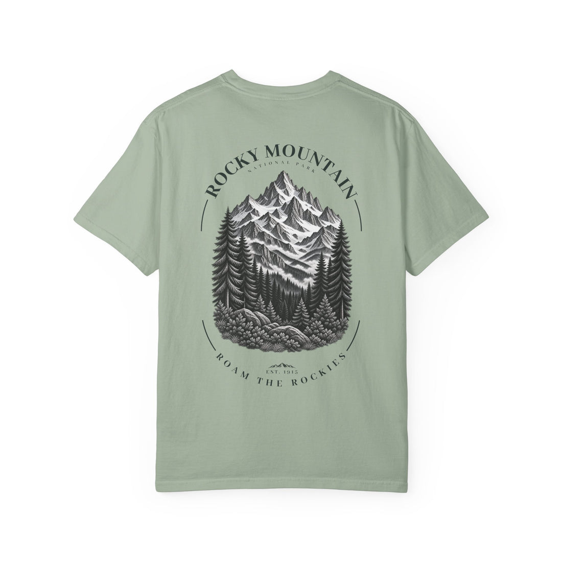 Rocky Mountain National Park Mountain Range Graphic T-Shirt
