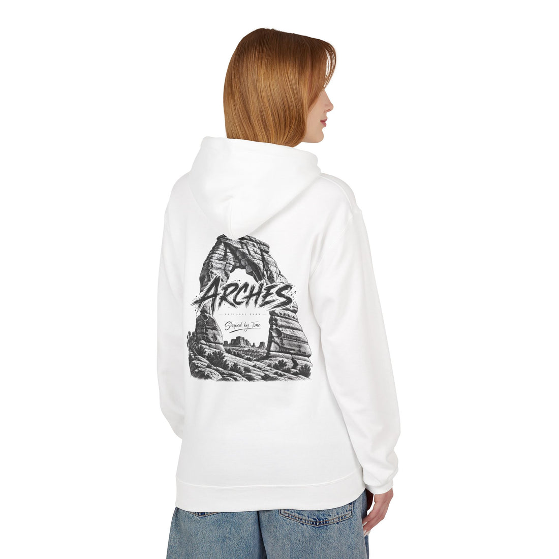 Arches National Park Delicate Arch Graphic Hoodie