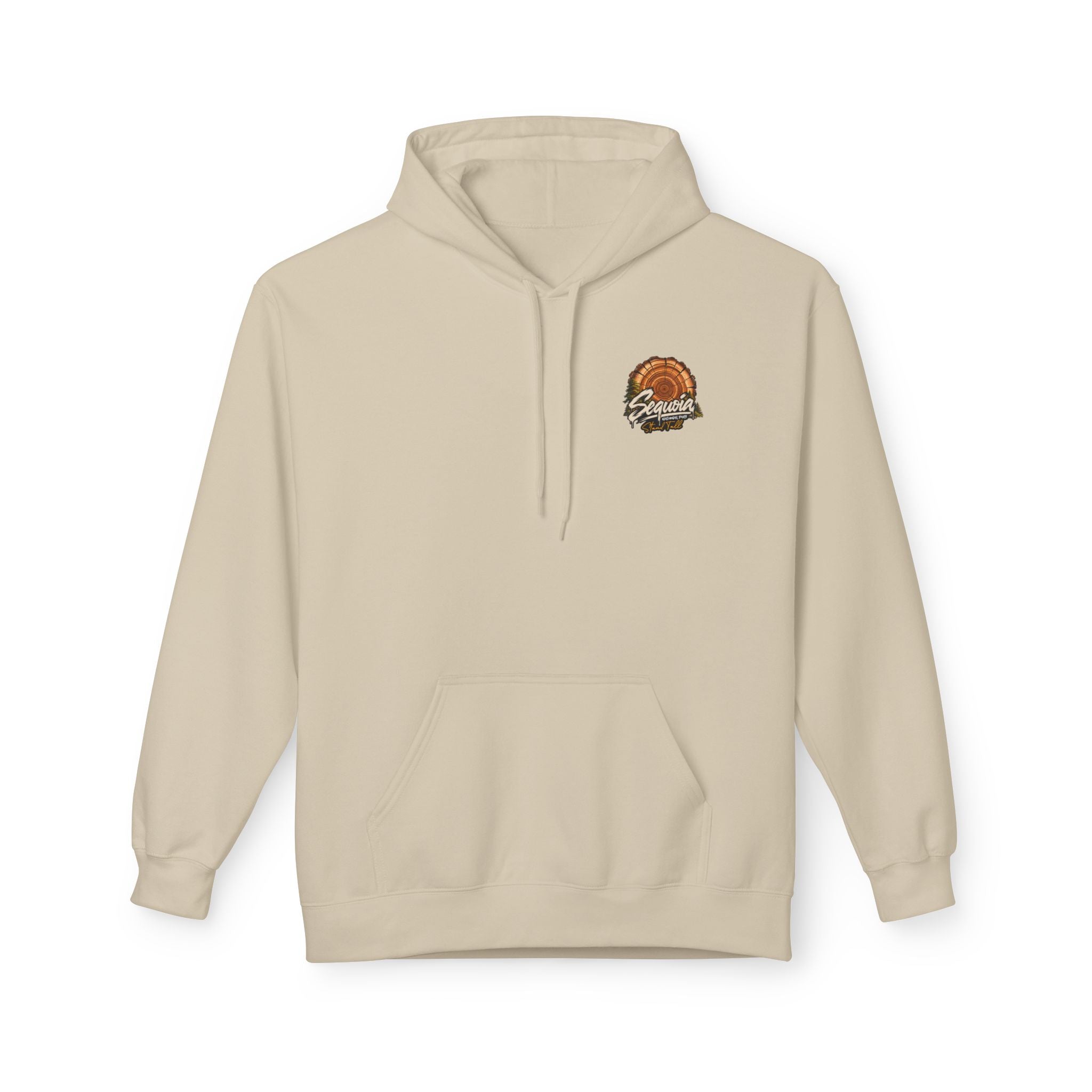 Sequoia National Park – Tree Rings Stand Tall Graphic Hoodie