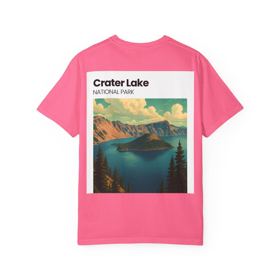Crater Lake National Park Poster Tee | T-shirt