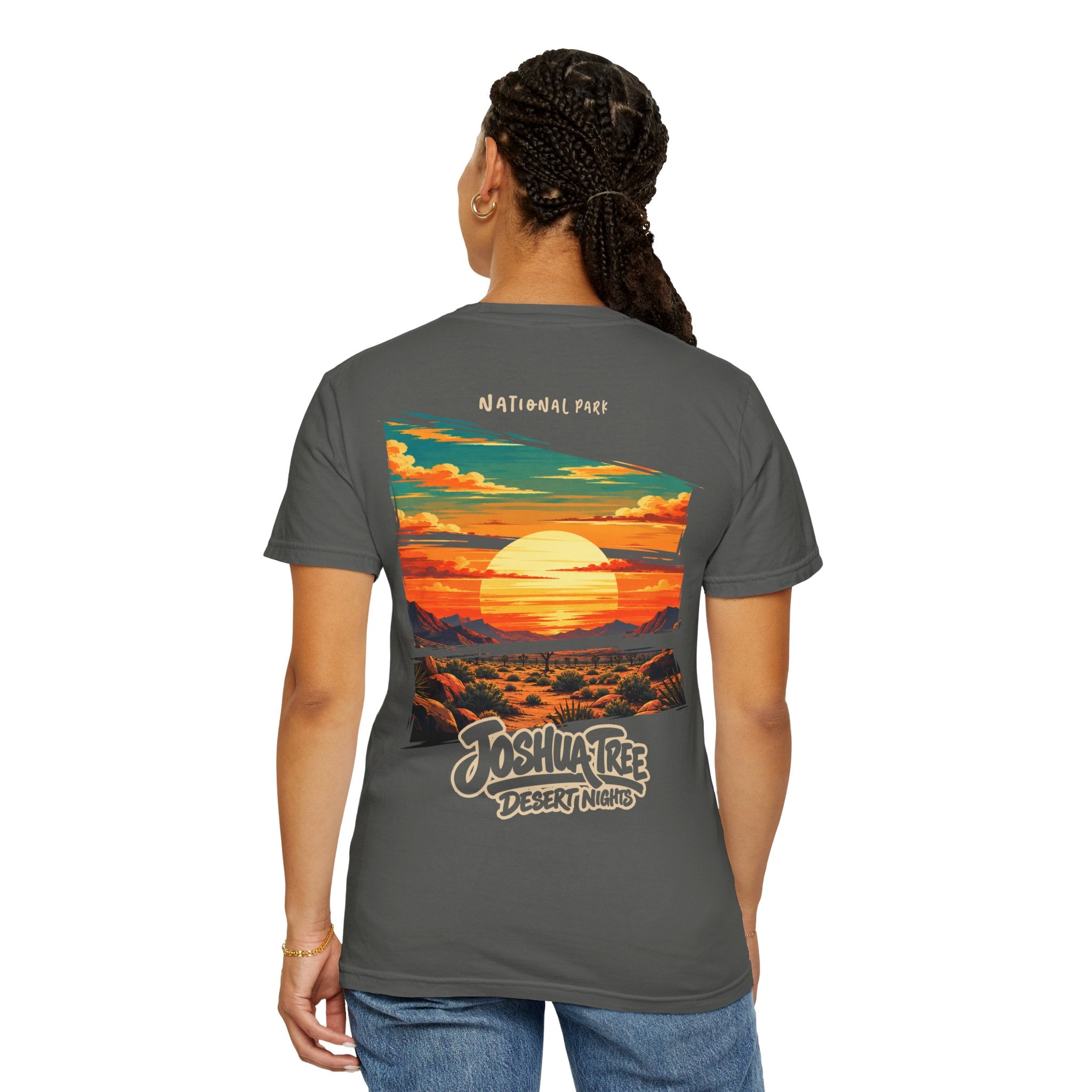 Joshua Tree National Park – Desert Sunset Graphic T-Shirt