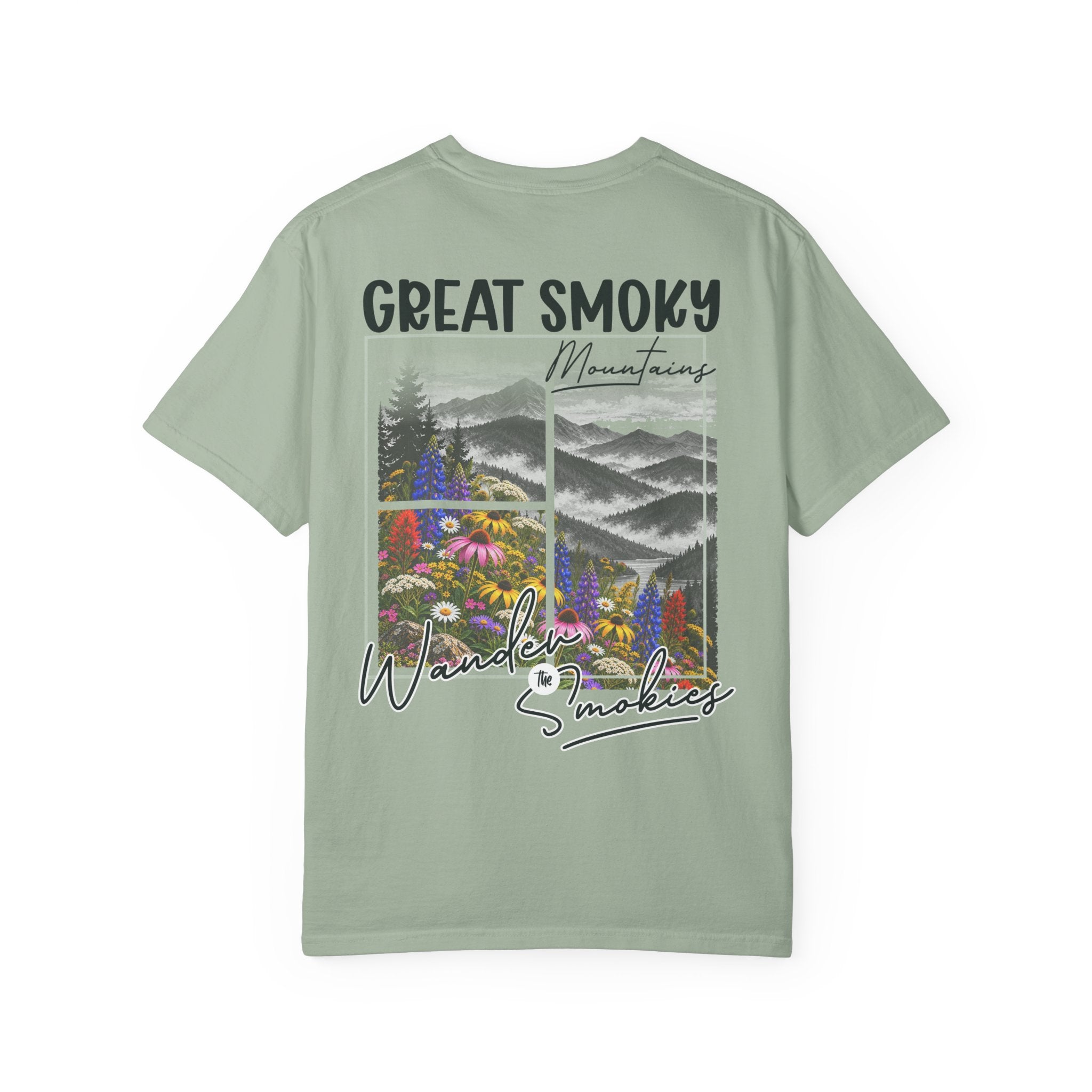 Great Smoky Mountains Wildflowers Graphic T-Shirt