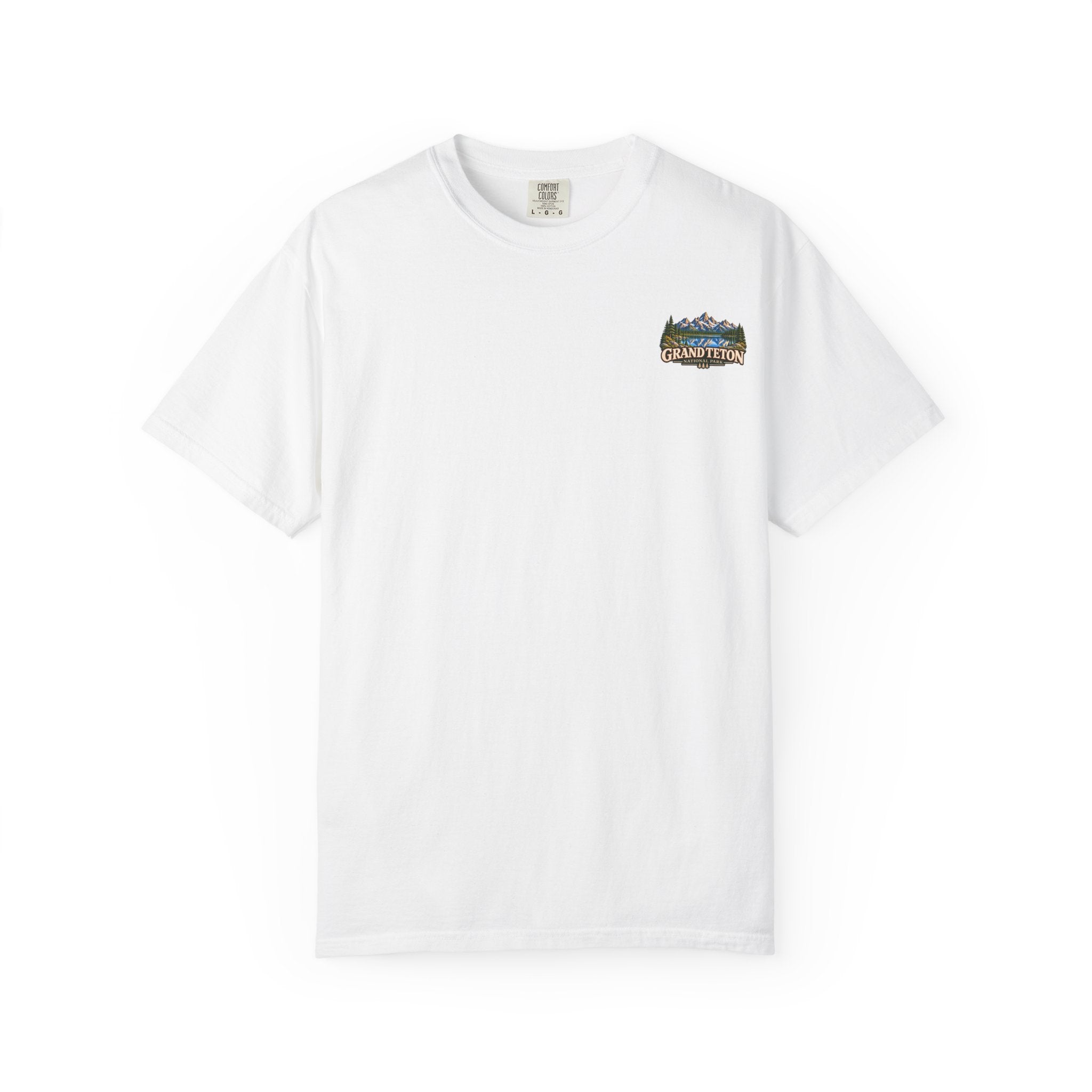 Grand Teton National Park Lake Reflection Graphic T-Shirt