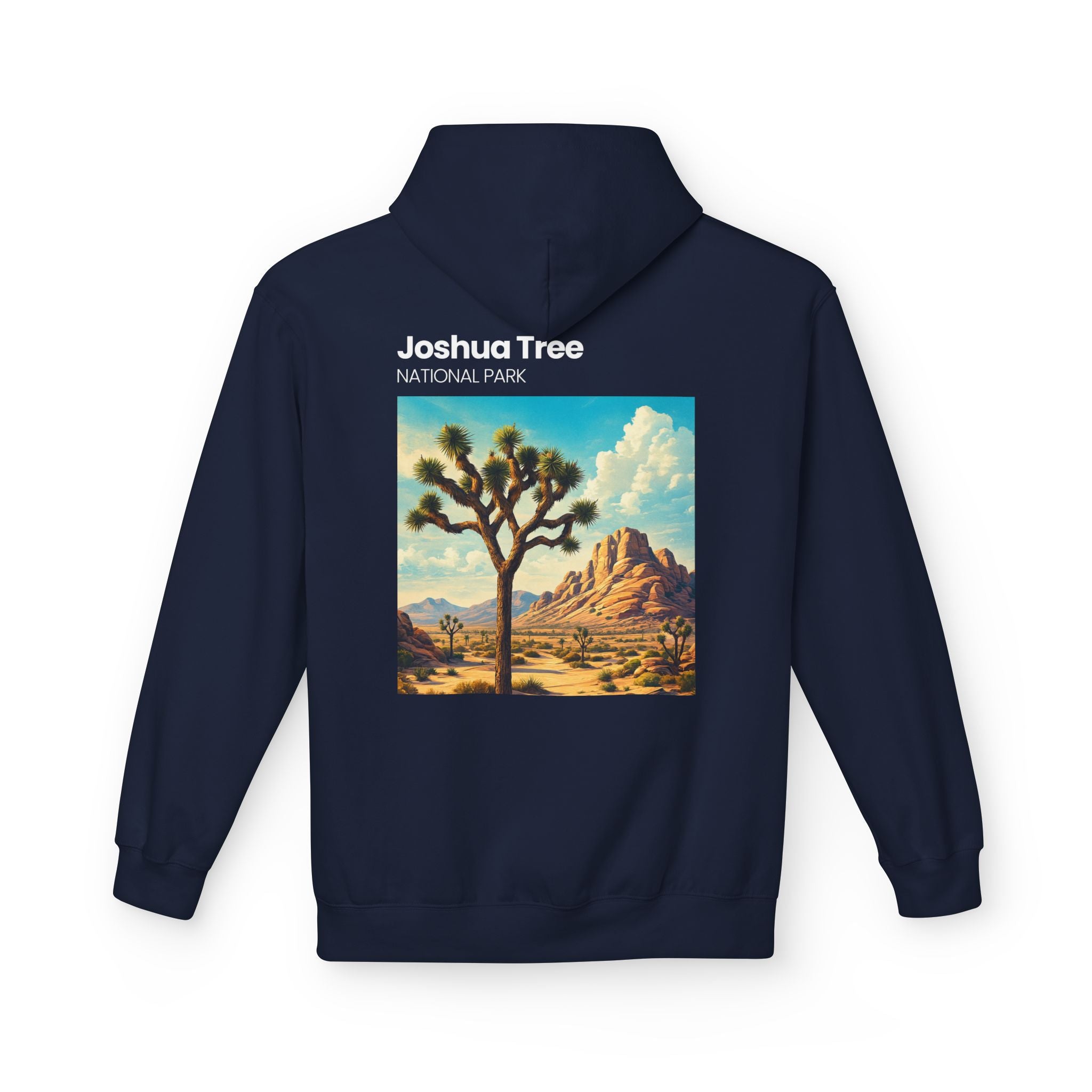 Joshua Tree National Park Hoodie | Vintage Desert Landscape