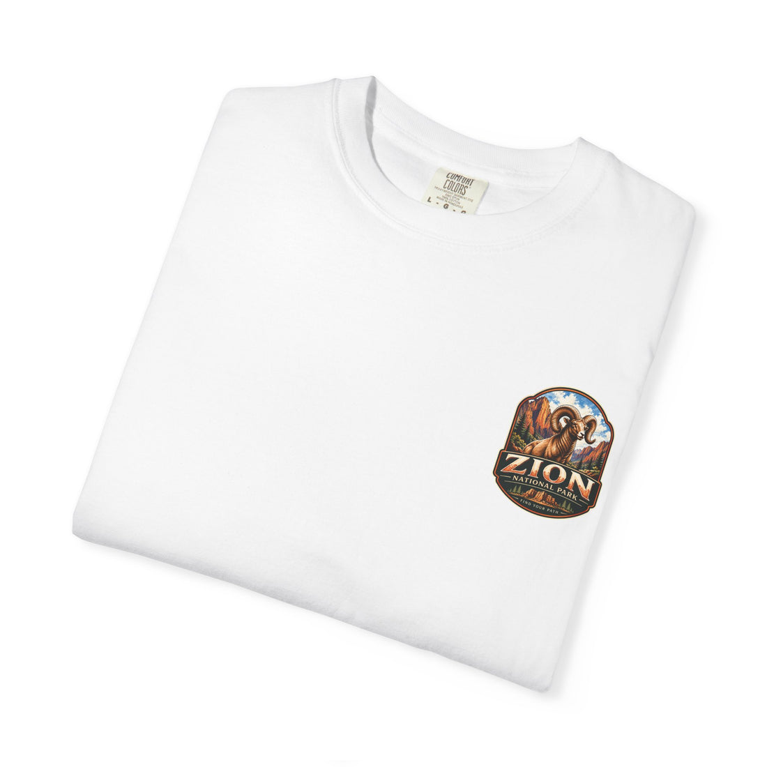 Bighorn Sheep Zion National Park Vintage Graphic T-Shirt