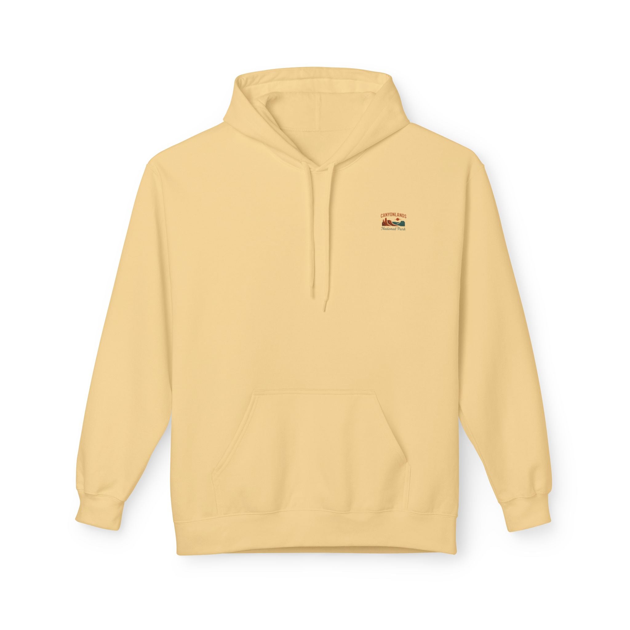 Canyonlands National Park landscape Hoodie | Retro desert canyon art