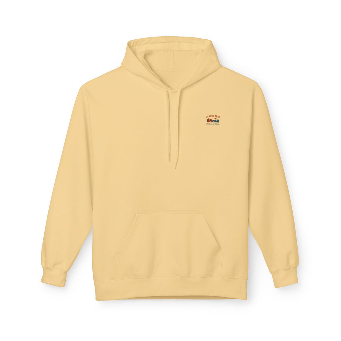 Canyonlands National Park landscape Hoodie | Retro desert canyon art